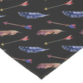 羽と矢印 ショートテーブルランナー (コーナー)