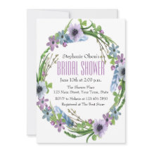 羽と花ブライダルシャワー