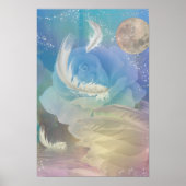 羽と虹 ポスター (正面)