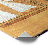 羽に対するハートの計量 ポスター (角)