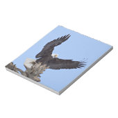 羽のあるハゲワシ ノートパッド (回転)