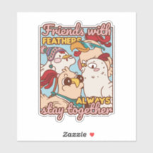 羽のある友達はいつも一緒にいる