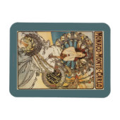 羽のある女性 – PLM鉄道旅行ポスター マグネット (横)