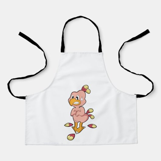 羽のないオウム.PNG エプロン (正面)