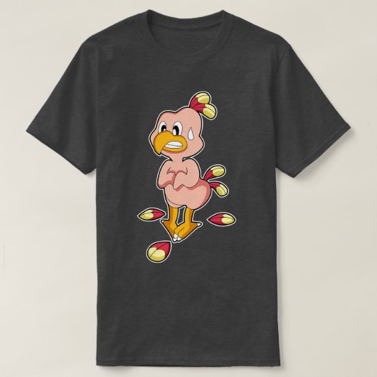 羽のないオウム Tシャツ (デザイン正面)