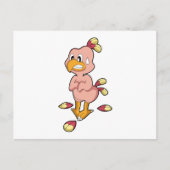 羽のないパラ鳥.PNG ポストカード (正面)