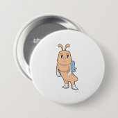 羽のない蝶 缶バッジ (正面&裏面)