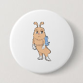 羽のない蝶 缶バッジ (正面)