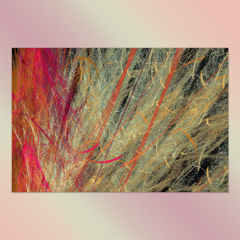 羽のようなフラクタル ポスター