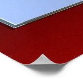 羽のような眼球 ポスター (角)