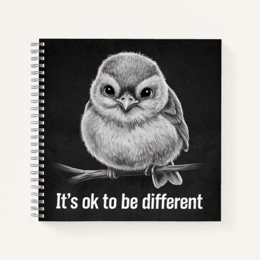 羽のような鳥 ノートブック (正面)