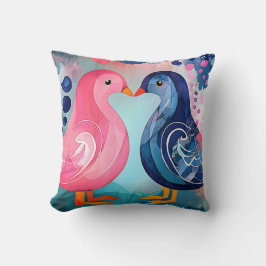 『羽のキス』ハッピーバレンタインデー クッション