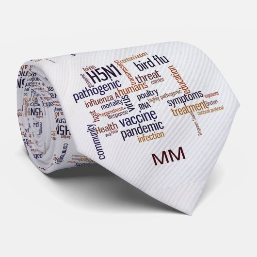 羽のネクタイの鳥インフルエンザの認識度の単語 ネクタイ (ロール)