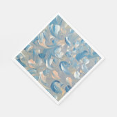 羽のパーティー スタンダードランチョンナプキン (角)