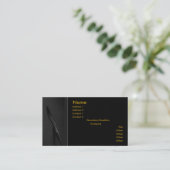 羽のプロフィールカード 名刺 (スタンド正面)