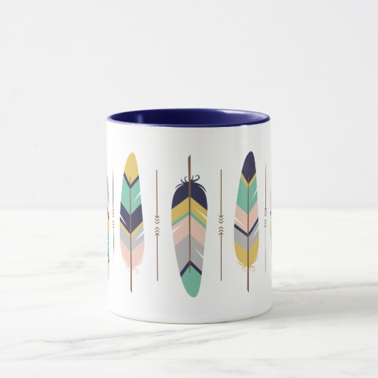 羽のマグ マグカップ (中央)