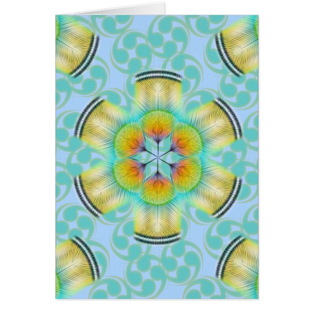 羽のロゼット (正面)