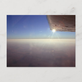 羽の下の日没 ポストカード