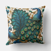 「羽の中の輝き」 クッション (裏面)