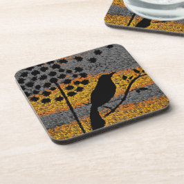 羽の中の鳥 コースター