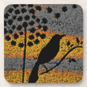 羽の中の鳥 コースター (正面)