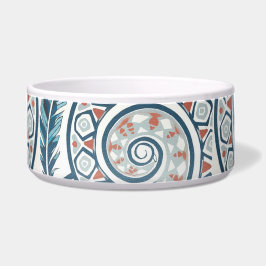 羽の付いた円 ボウル