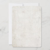 羽の付いた犬の印刷可能なペットの哀悼カード 招待状 (裏面)