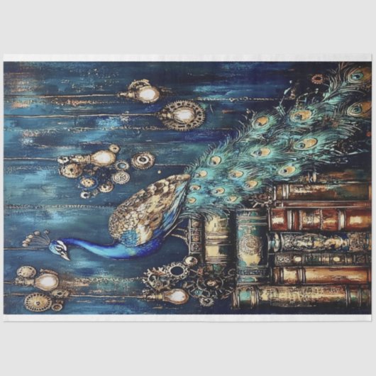 羽の付いた親知の組織の分離紙 薄葉紙 (正面)