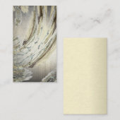 羽の原産のシャーマンの素朴な名刺 名刺 (正面/裏面)