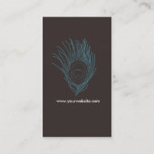 羽の名刺 名刺 (裏面)