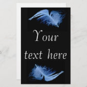 羽の囁き 便箋 (正面/裏面)