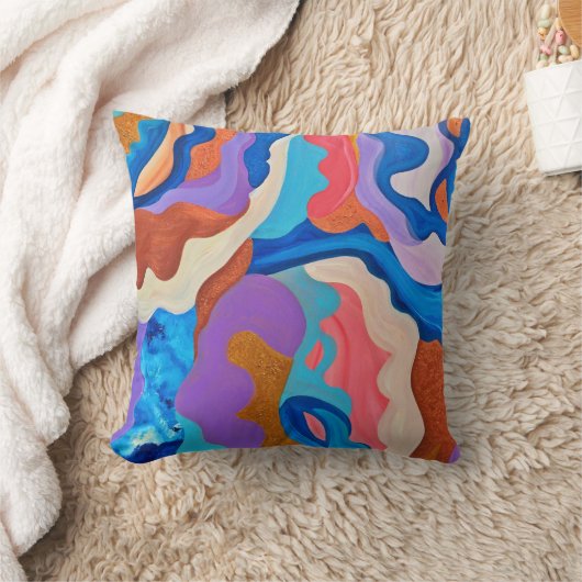 羽の枕 クッション (ブランケット)