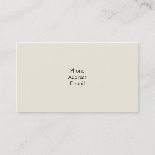 羽の水彩画 名刺 (裏面)