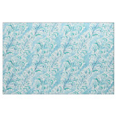 羽の流れの水の水彩画 ファブリック (ヤード)