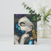 『羽の混乱』はがき ポストカード (スタンド正面)