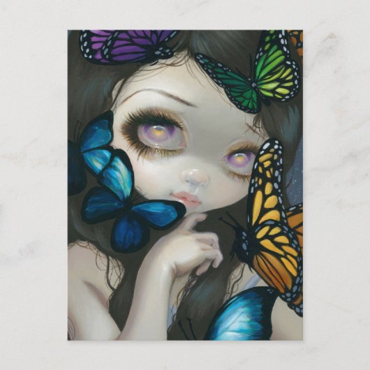 『羽の混乱』はがき ポストカード (正面)