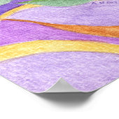 羽の生えた猫 ポスター (角)