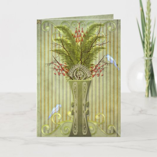 羽の空白の鳥 カード (正面)