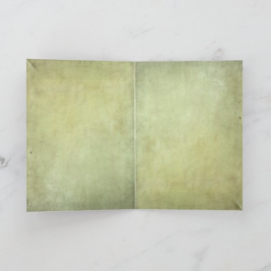 羽の空白の鳥 カード (内部)