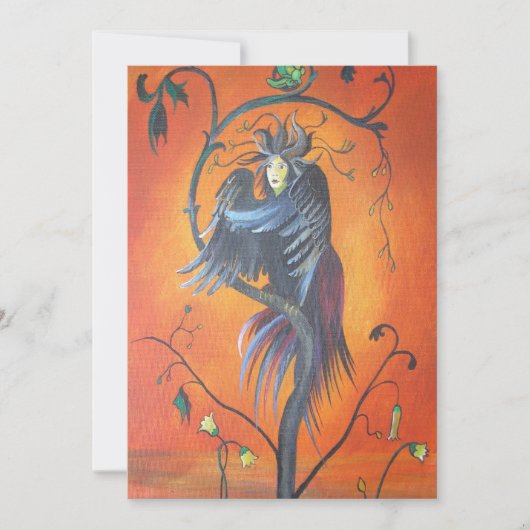 羽の荒れた予言の鳥をガマウで撃つ (正面)