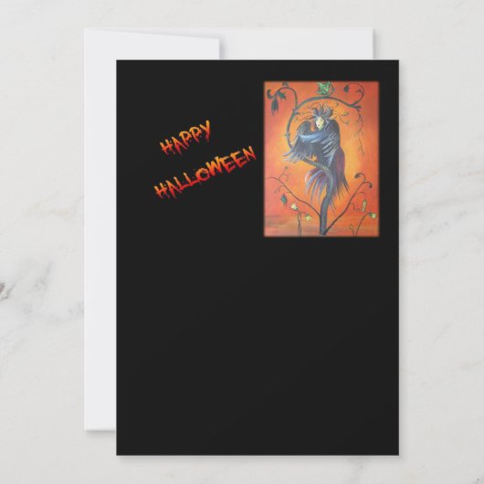 羽の荒れた予言の鳥をガマウで撃つ (裏面)