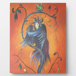 羽の荒れた予言の鳥をガマウで撃つ フォトプラーク