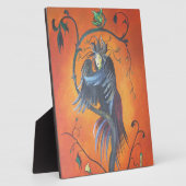 羽の荒れた予言の鳥をガマウで撃つ フォトプラーク (側面)