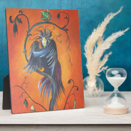 羽の荒れた予言の鳥をガマウで撃つ フォトプラーク