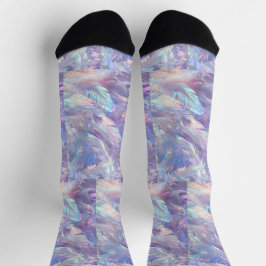 羽の輝く色 ソックス