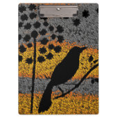 羽の間の鳥 クリップボード (正面)