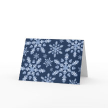 羽の雪片のブリザード