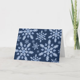 羽の雪片のブリザード シーズンカード