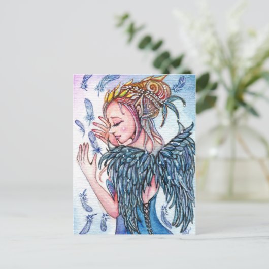 羽の魔法 ポストカード (スタンド正面)