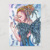 羽の魔法 ポストカード (正面)